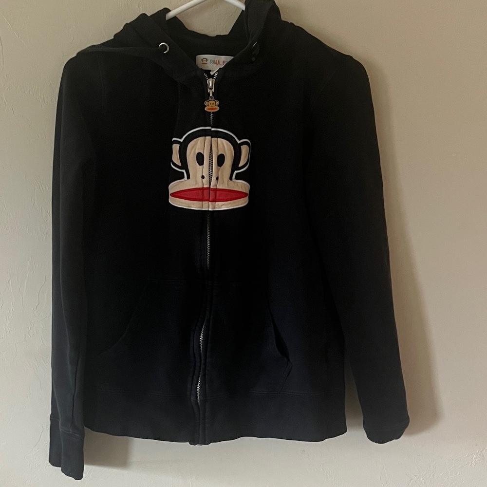 Paul Frank Black Hoodie with Iconic Design